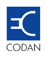 Logo de Codan (CDA).