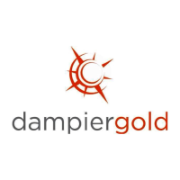 Logo de Dampier Gold (DAU).