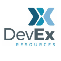 Logo de Devex Resources (DEV).