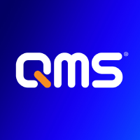 Logo de QMS Media (QMS).