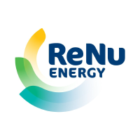 Logo de Renu Energy (RNE).