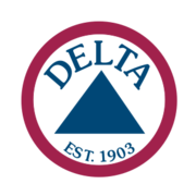 Logo de Delta Apparel (DLA).