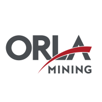 Données Historiques Orla Mining
