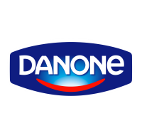 Logo de Danone (BN).