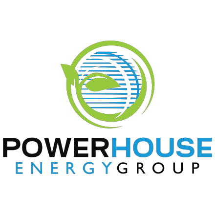 Logo de Powerhouse Energy (PHE).
