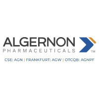 Logo de Algernon Pharmaceuticals (QB) (AGNPF).