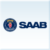 Logo de SAAB AB (PK) (SAABF).