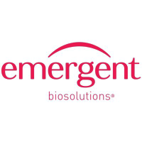 Logo de Emergent Biosolutions (EBS).