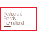 Logo de Restaurant Brands (QSR).