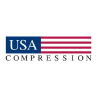 Logo de USA Compression Partners (USAC).