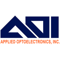 Logo de Applied Optoelectronics (AAOI).