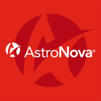 Logo de AstroNova (ALOT).