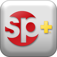 Logo de SP Plus (SP).