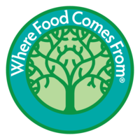 Logo de Where Food Comes From (WFCF).