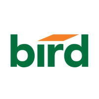 Logo de Bird Construction (BDT).