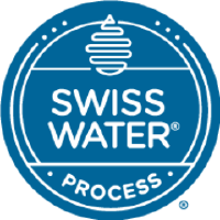 Logo de Swiss Water Decaffeinate... (SWP).